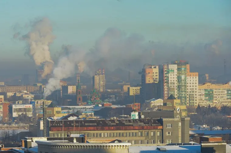 Смог над городом. Неблагоприятная экологическая обстановка. Челябинск, экология, смог над челябинском, неблагоприятные метеоусловия