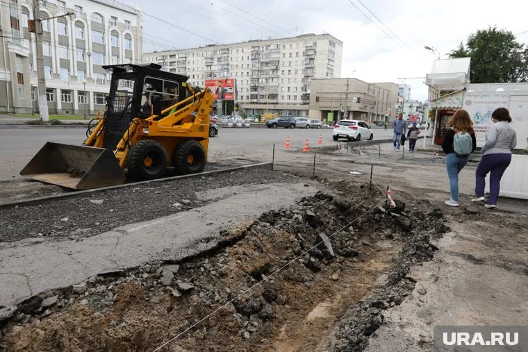 Нарушения в том числе выявили при установке бордюрного камня на улице Пролетарской