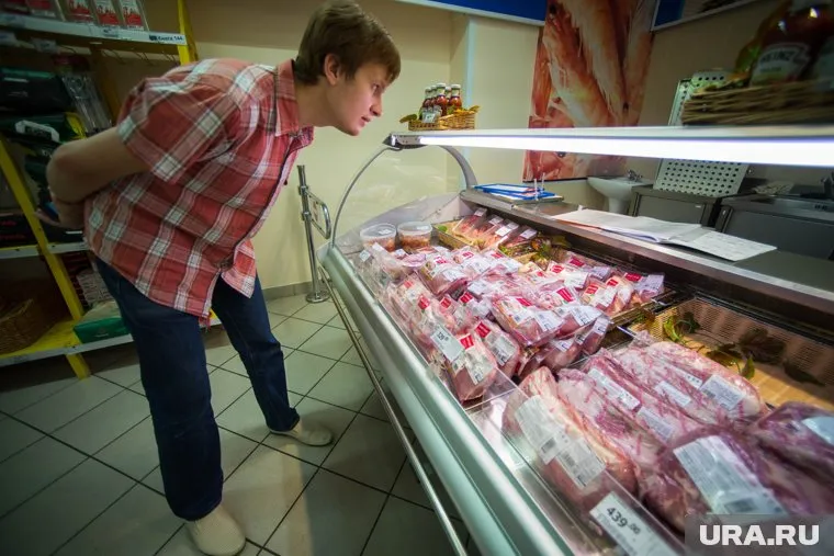 Мясной магазин открылся всего неделю назад
