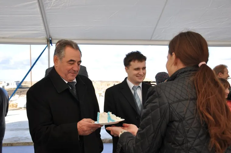 Курган. Закладка нового микрорайона Родной город. Застройщик РечелСтрой. 31.10.13, жилой комплекс родной город