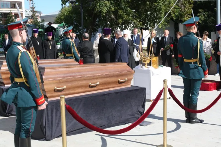 Перезахоронение Текутьевых. Тюмень