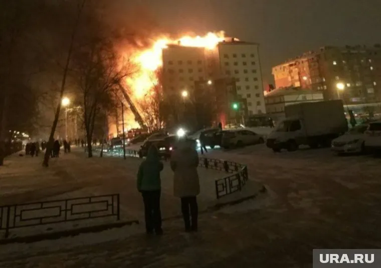 В огне погиб его сосед