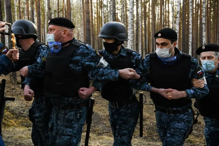 Спецоперация правоохранительных органов в Среднеуральском женском монастыре. Свердловская область