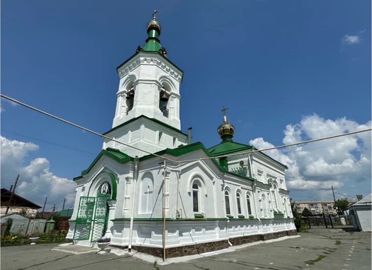 Здание храма построено около 1890 годов 