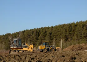 Мэр Березников показал процесс строительства нового кладбища размером с 28 футбольных полей