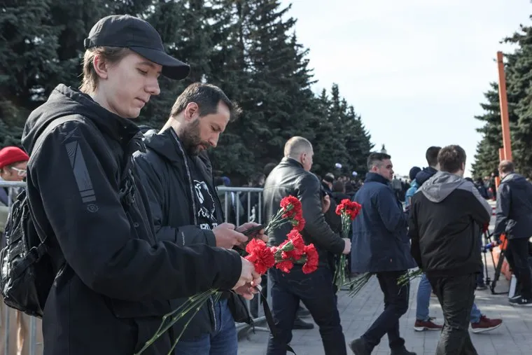 Прощание с Максимом Фоминым (Владленом Татарским). Москва