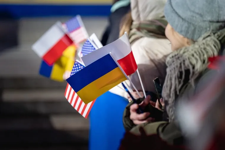 Президент США. stock