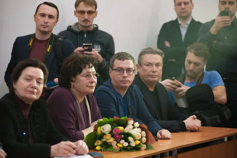 Открытие предвыборного штаба кандидата в президенты Владимира Путина. Екатеринбург, енин евгений, гусев олег