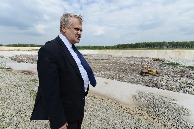 Рабочая поездка министра экологии Сергея Лихачева на Полетаевский полигон и городскую свалку. Челябинск, лихачев сергей, полетаевский полигон