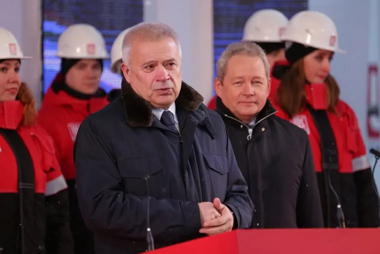 Лукойл. Церемония запуска комплекса глубокой переработки нефти. Пермь