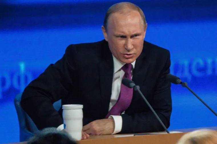 Путин. Пресс-конференция. Москва. Часть II, путин владимир