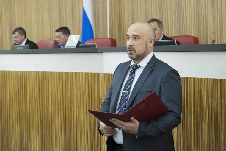 Заседание законодательного собрания ЯНАО. Салехард, орешкин виталий