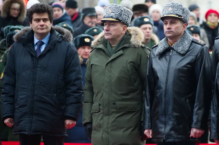 Торжественное открытие памятника «Военным контрразведчикам». Екатеринбург