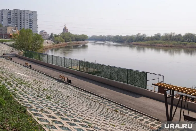 Реконструкция набережной в Кургане началась в 2019 году