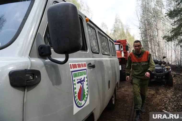 В Курганскую область прислали огнеборцев из Авиалесоохраны