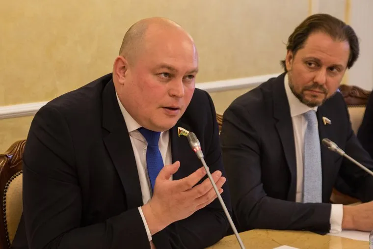 Пресс-конференция Владимира Сысоева , депутата государственной думы. Тюмень, сысоев владимир, зайцев артем