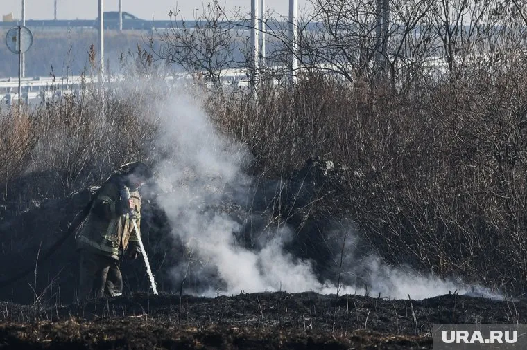 В Свердловской области потушили первый за год торфяной пожар