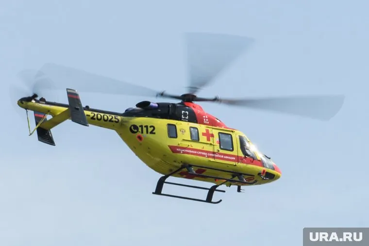 Мальчика эвакуировали на вертолете, так как ему понадобилась специфическая медпомощь (архивное фото)