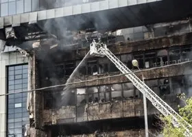 В МЧС рассказали о пострадавших при пожаре в Москве