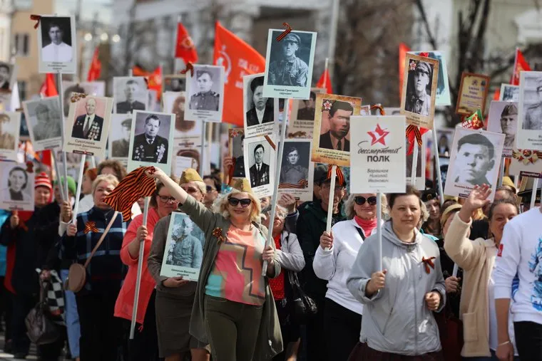 Парад Победы. Курган