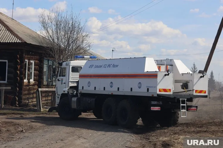 В Логоушке потушили природный пожар