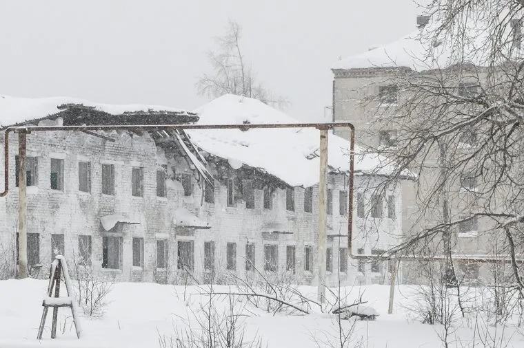 Поселок Юбилейный и окрестности. Пермский край