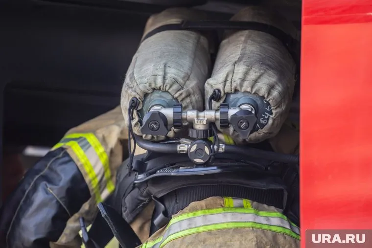 Пожарные прибыли на место происшествия