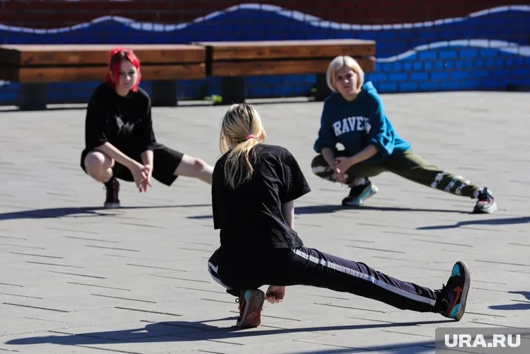 Зарядку проводили мастера спорта (архивное фото)