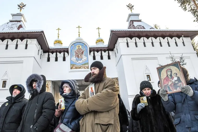 Монастырь, после задержания отца Сергия Романова. Екатеринбург