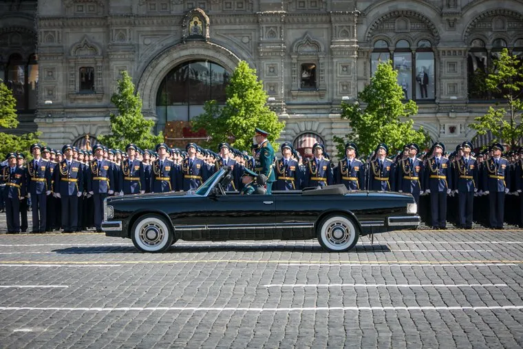 Парад Победы на Красной площади. Москва