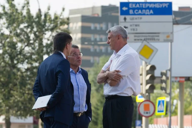 Визит Евгения Куйвашева в Нижний Тагил, тунгусов владимир, носов сергей, ленда андрей