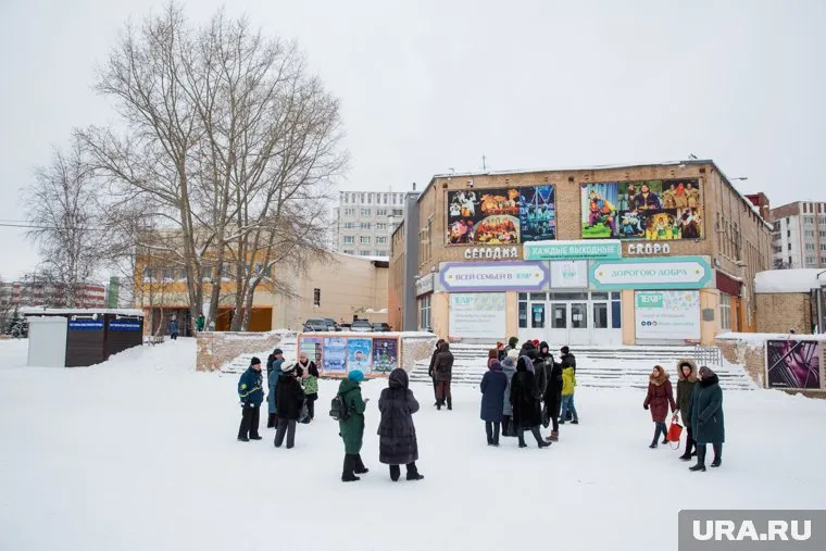 На акцию пришло немного людей
