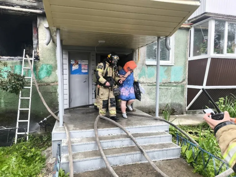  На пожаре пострадали дети 