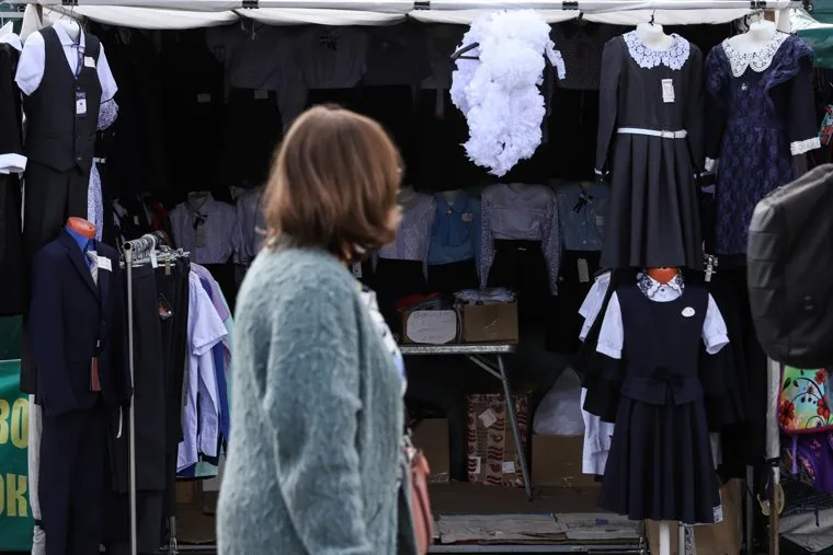 Школьная ярмарка на Центральном рынке. Курган