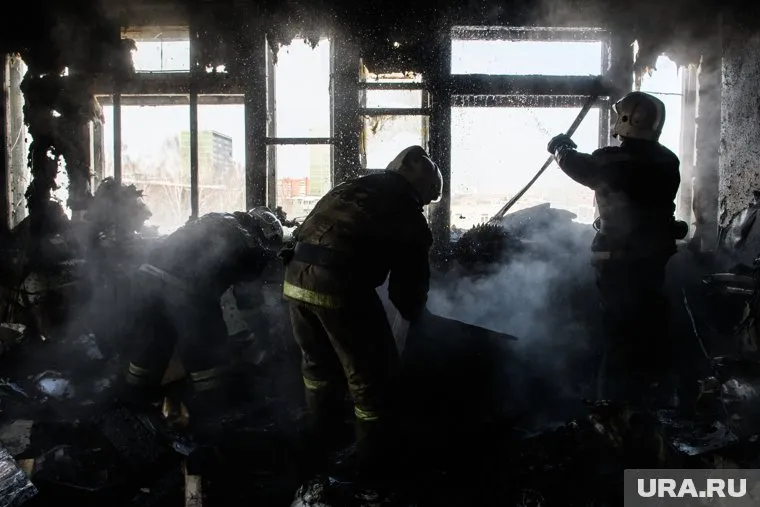 Пожар произошел в девятиэтажке в городе Заречный (фото из архива)