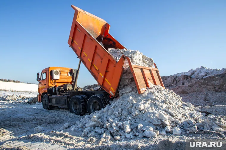 В Челябинске снежный полигон полностью готов к обильным осадкам