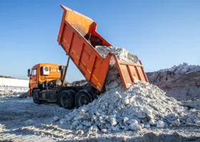 Снегосвалка Челябинска полностью готова к началу зимнего сезона