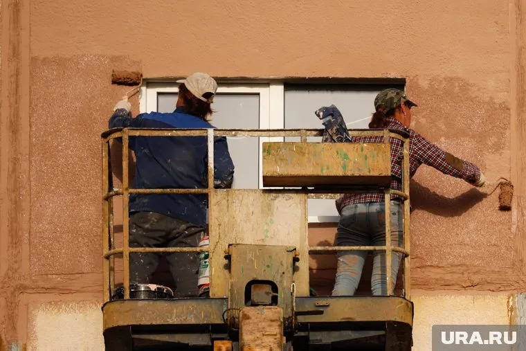 В Кургане ремонтируют спортобъекты общества «Динамо»