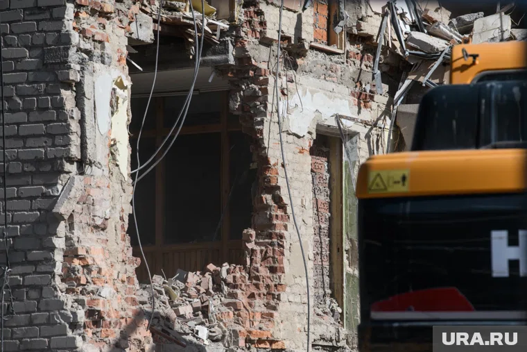 Дворец спорта снесли в Кургане