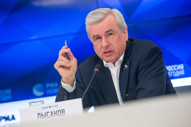 Пресс-конференция в РИА Лысакова Вячеслава. Москва