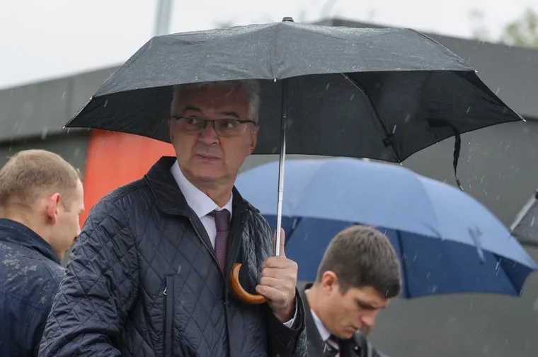 Визит Виталия Мутко на стадион "Калининец". Екатеринбург, якоб александр