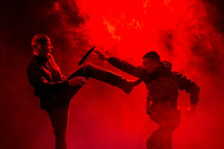 Праздничный концерт в Президентском Кадетском Училище посвященный 23 февраля. Тюмень