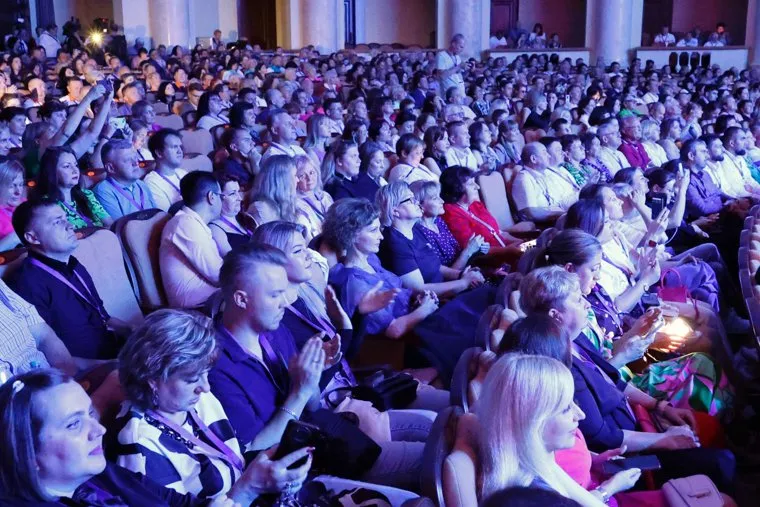 Торжественное открытие форума журналистов «Вся Россия». Сочи