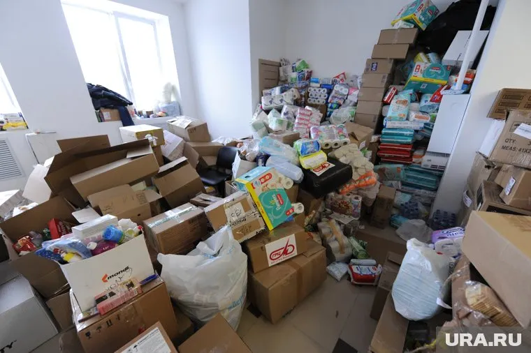 Тонны гумпомощи собрали на митинг-концерте (фото из архива)