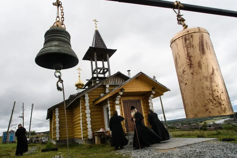 Митрополит Корнилий в Староуткинске. Свердловская область