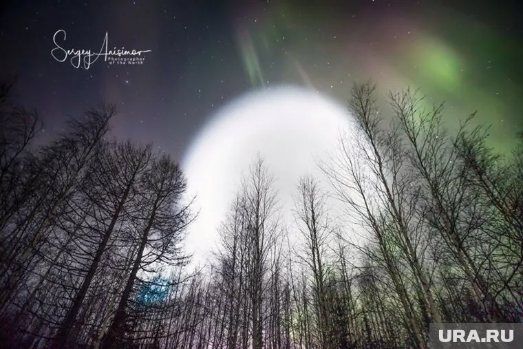 Небесный свет оказался следом пуска баллистической ракеты