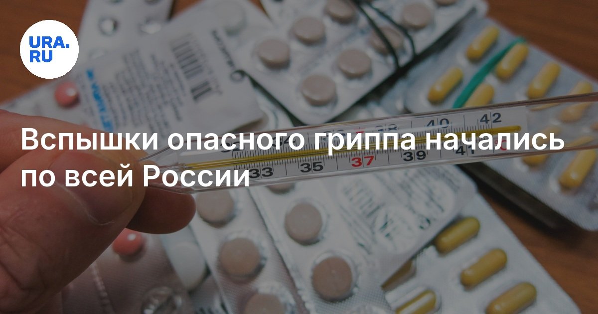 Вспышки опасного гриппа начались по всей России