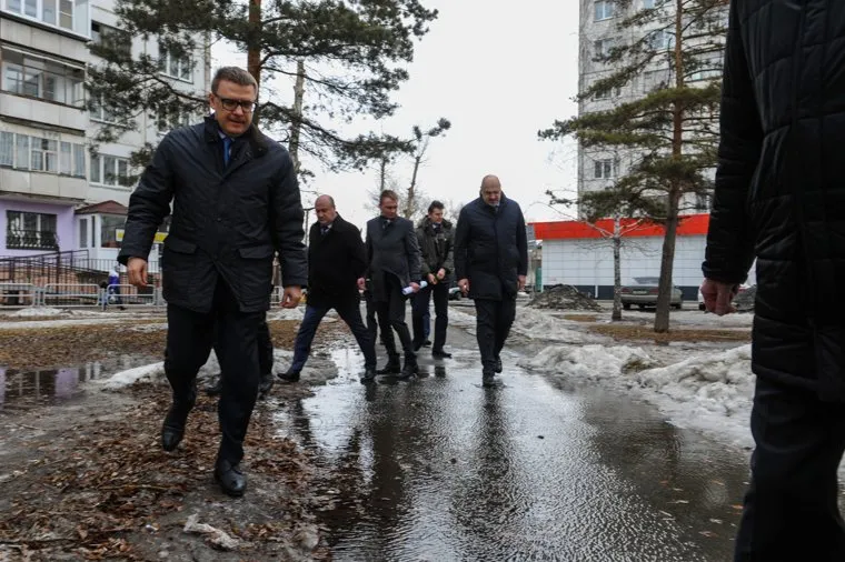 Поездка Текслера Алексея по городу. Челябинск