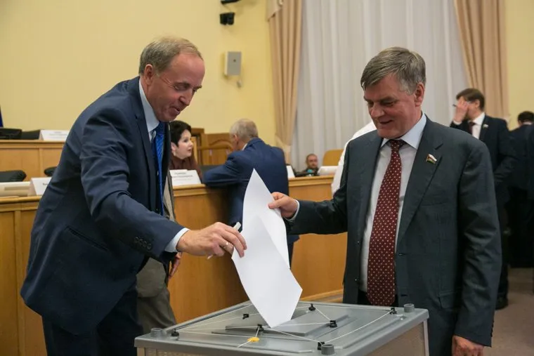 Очередное заседание областной думы тюменской области. Тюмень