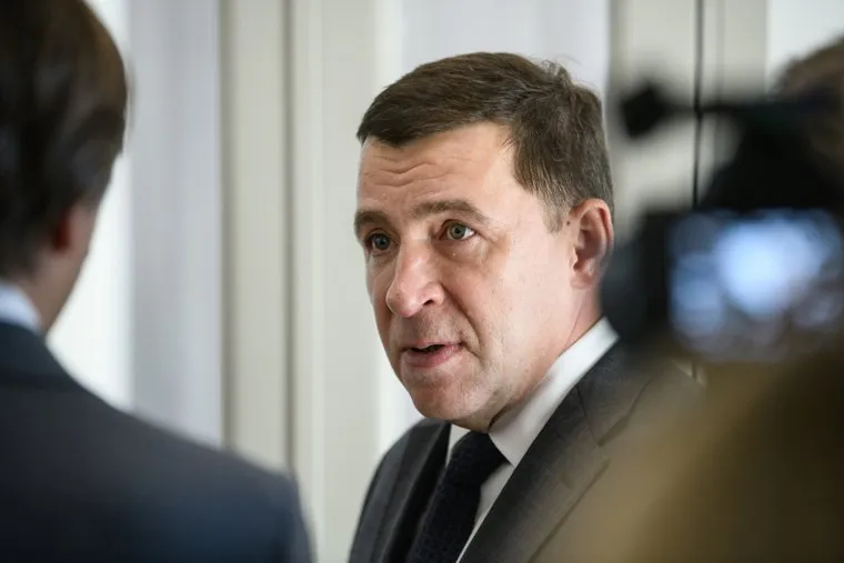 Министр просвещения РФ Сергей Кравцов в Уральском губернаторском лицее. Екатеринбург 